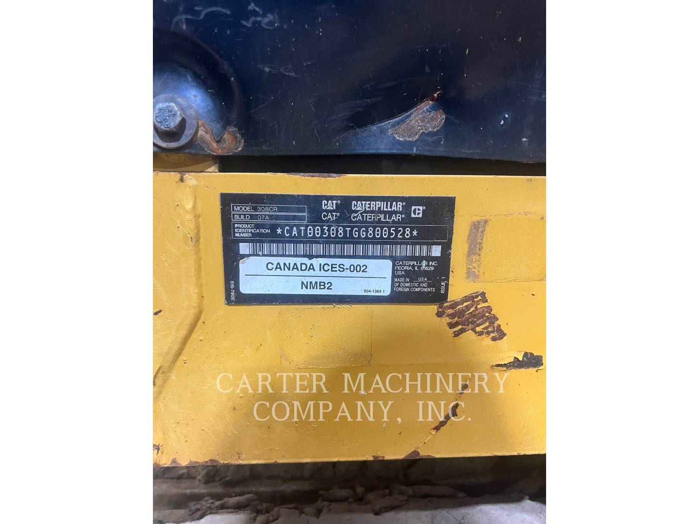 2019 Caterpillar 308CR Excavator