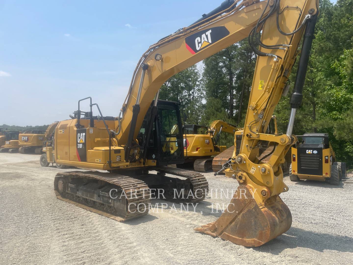 2017 Caterpillar 318FL Excavator