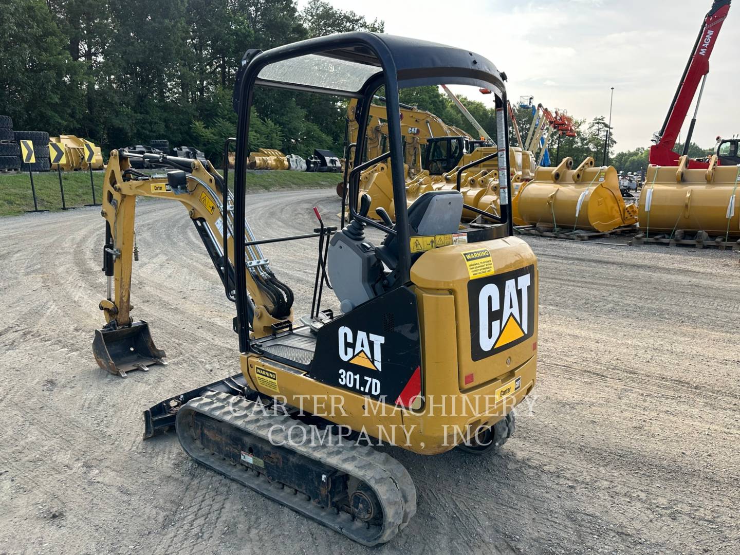 2017 Caterpillar 301.7D Excavator