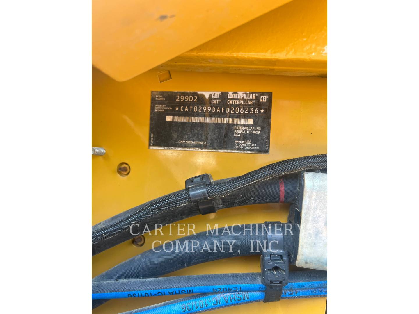 2019 Caterpillar 299D2 ACB Misc