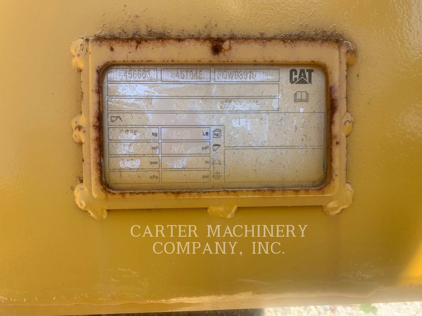 2020 Caterpillar BLADE 963K Misc