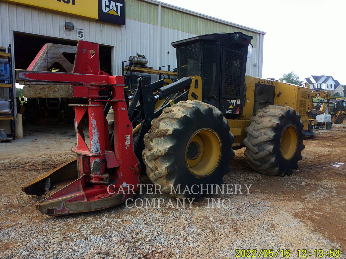 2018 Caterpillar 563D Feller Buncher