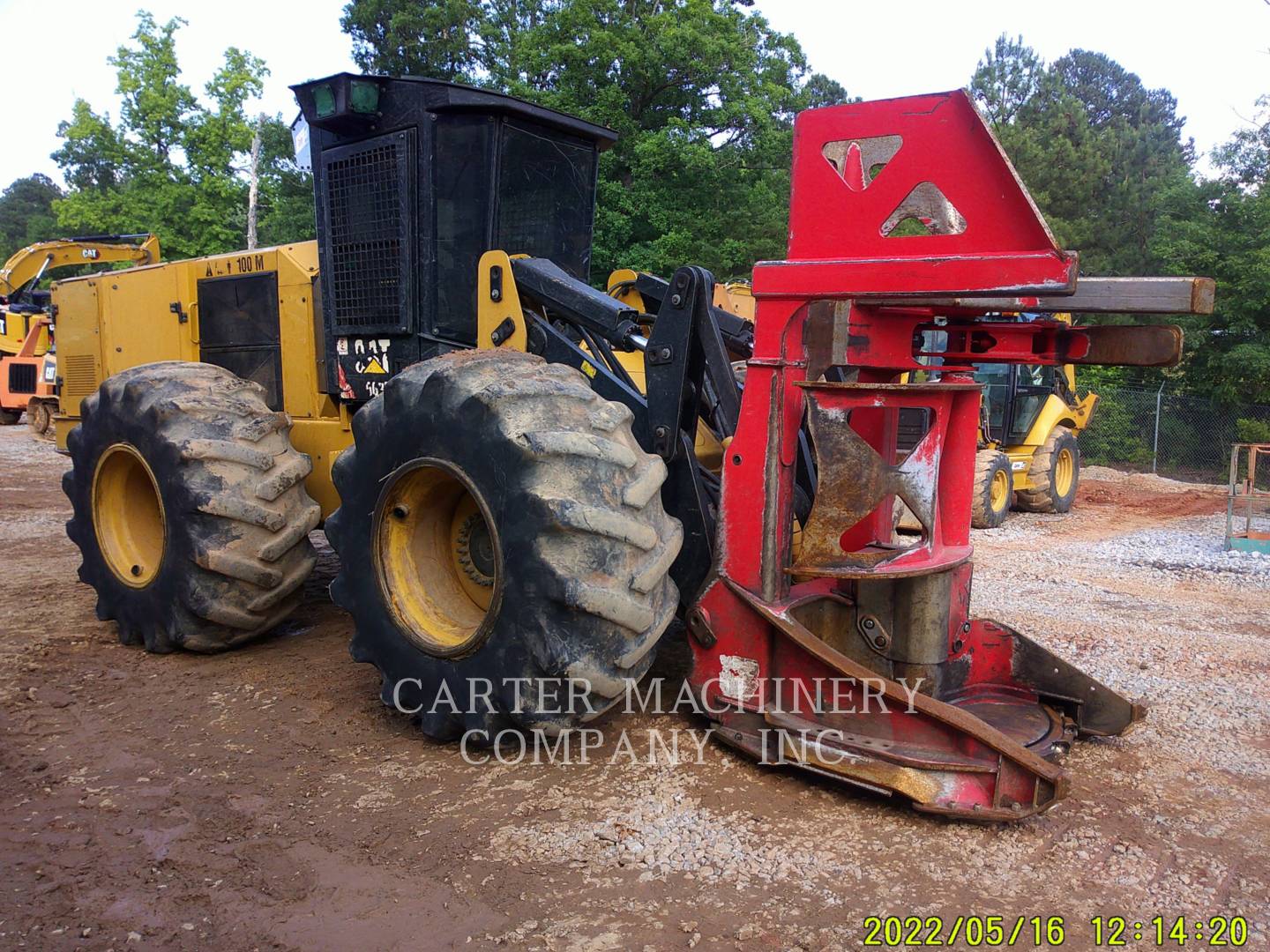 2018 Caterpillar 563D Feller Buncher