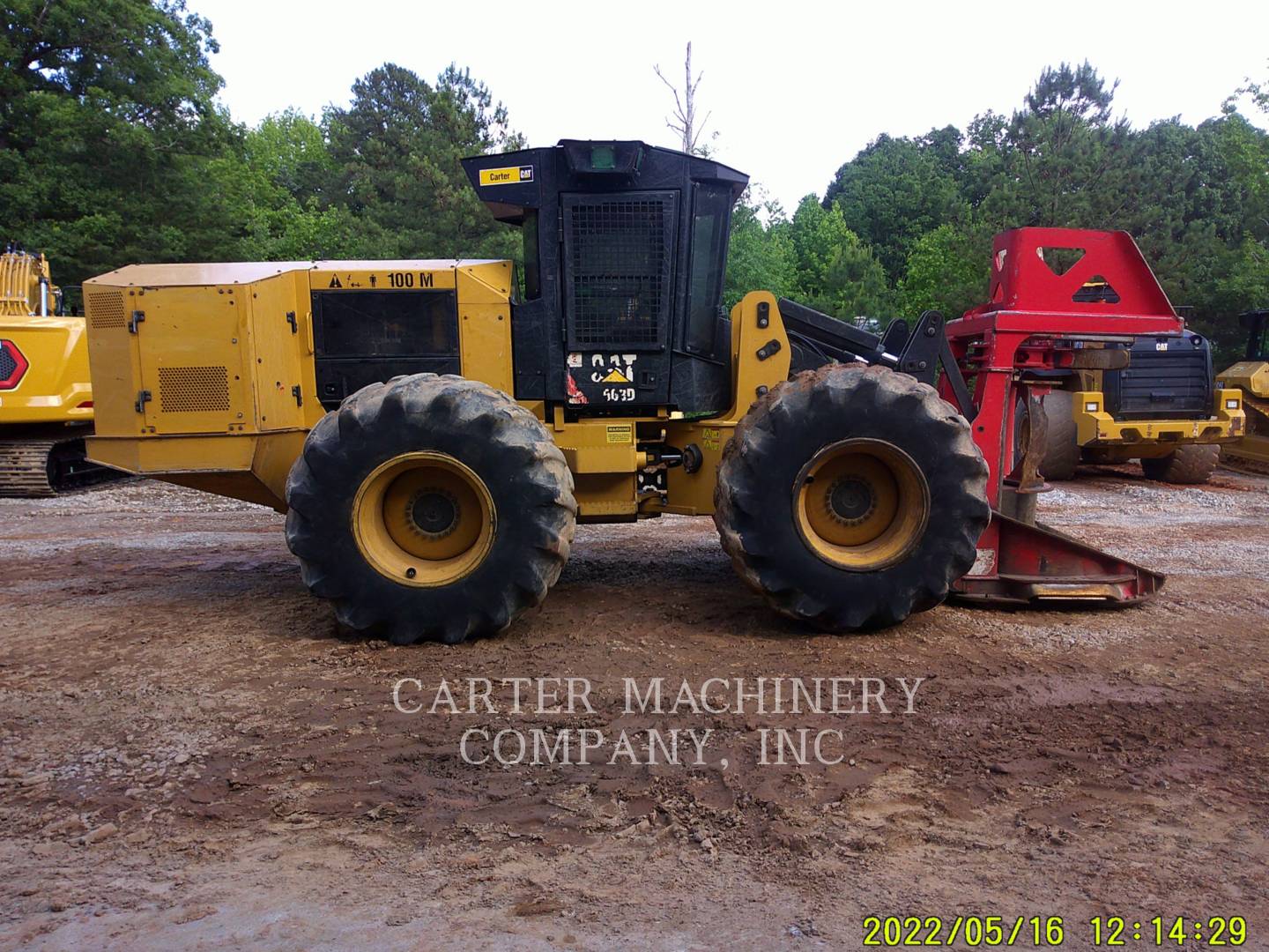 2018 Caterpillar 563D Feller Buncher