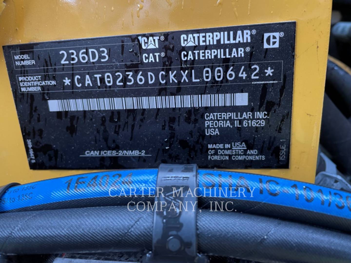 2019 Caterpillar 236D3 Skid Steer Loader