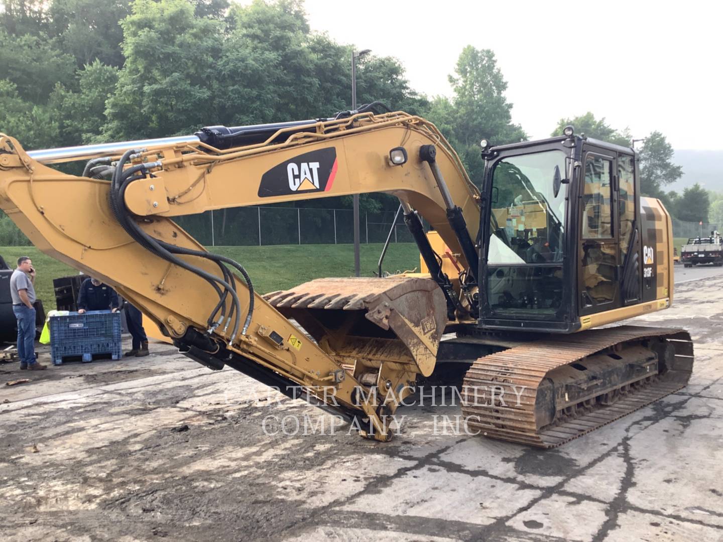 2017 Caterpillar 313FL Excavator