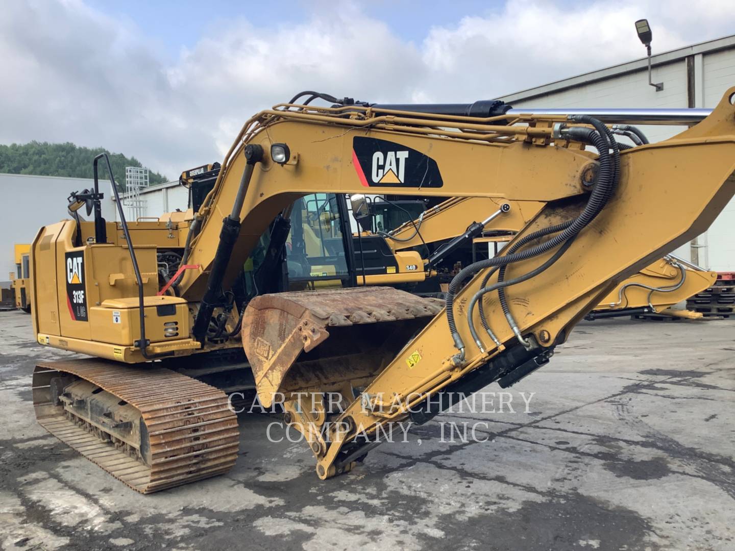 2017 Caterpillar 313FL Excavator