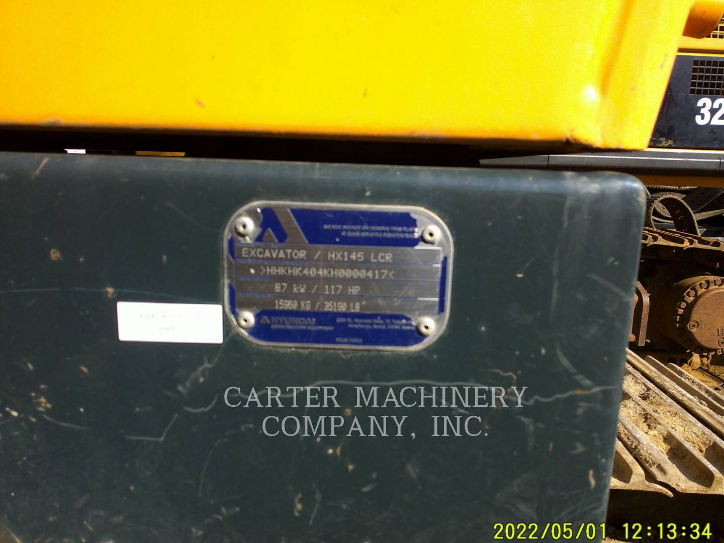 2017 Hyundai HX145LCR Excavator