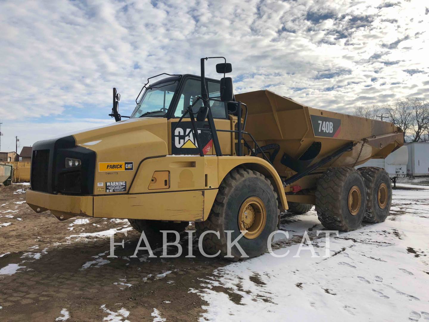 2013 Caterpillar 740B Articulated Truck