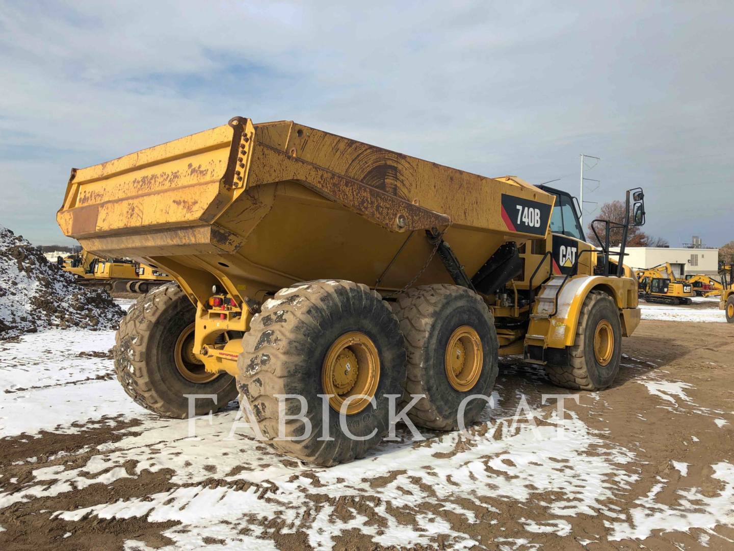 2013 Caterpillar 740B Articulated Truck