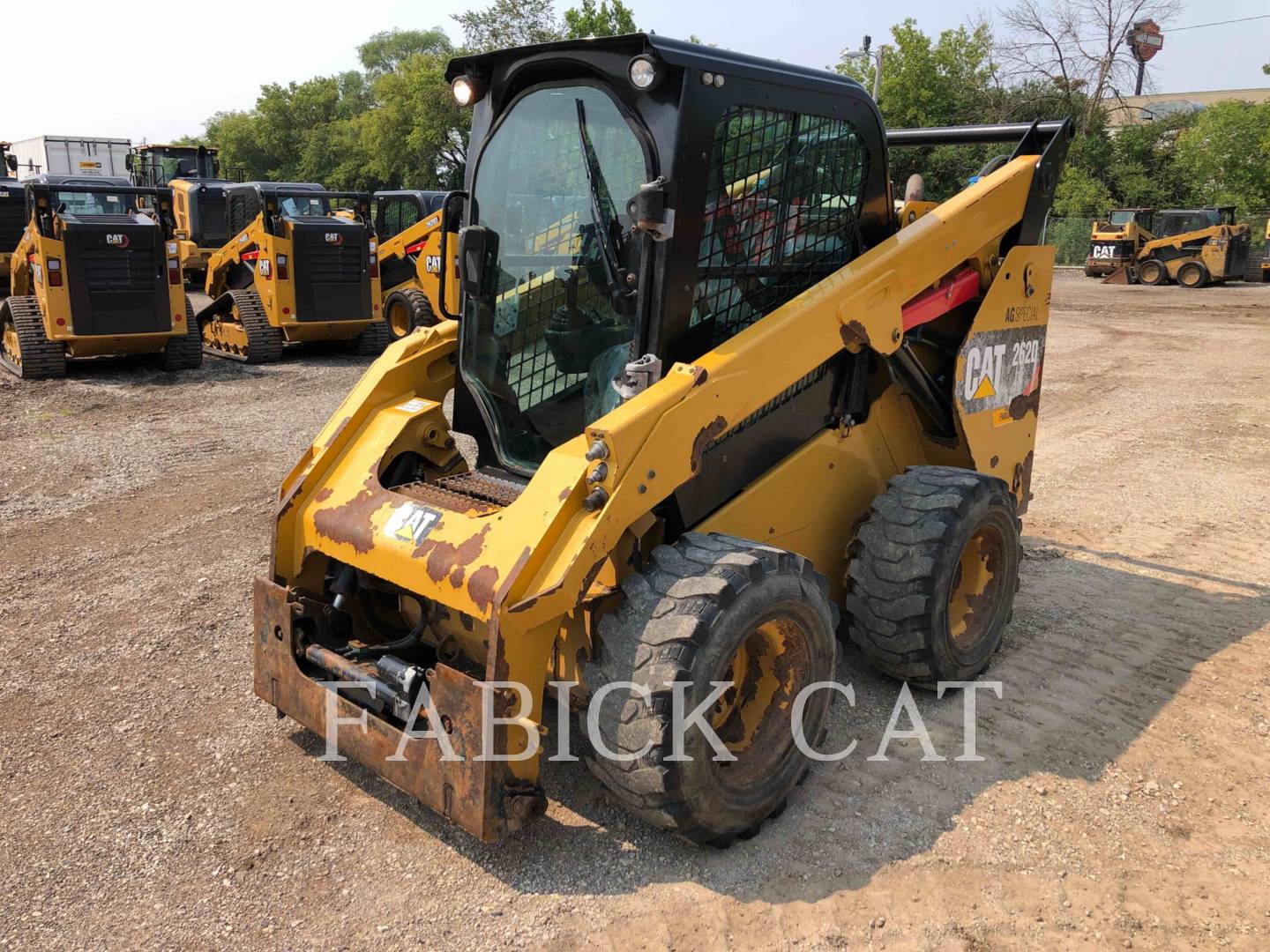 2015 Caterpillar 262D C3H2 Skid Steer Loader