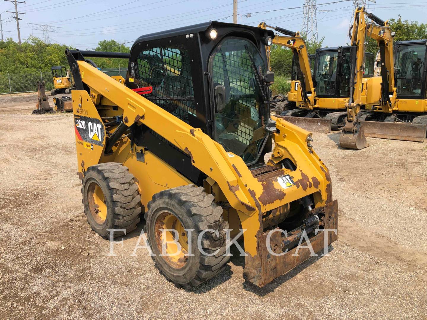 2015 Caterpillar 262D C3H2 Skid Steer Loader