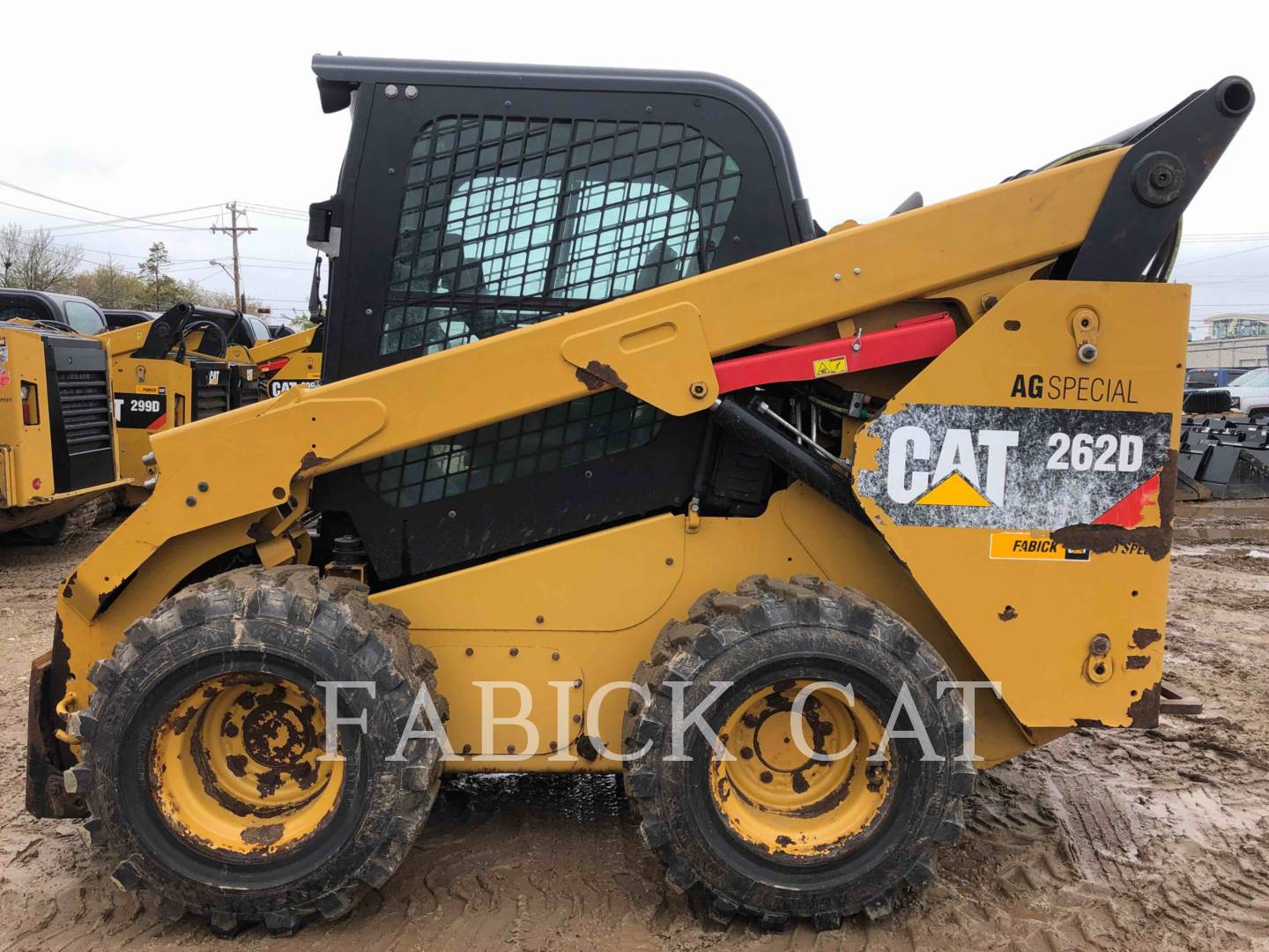 2015 Caterpillar 262D C3H2 Skid Steer Loader