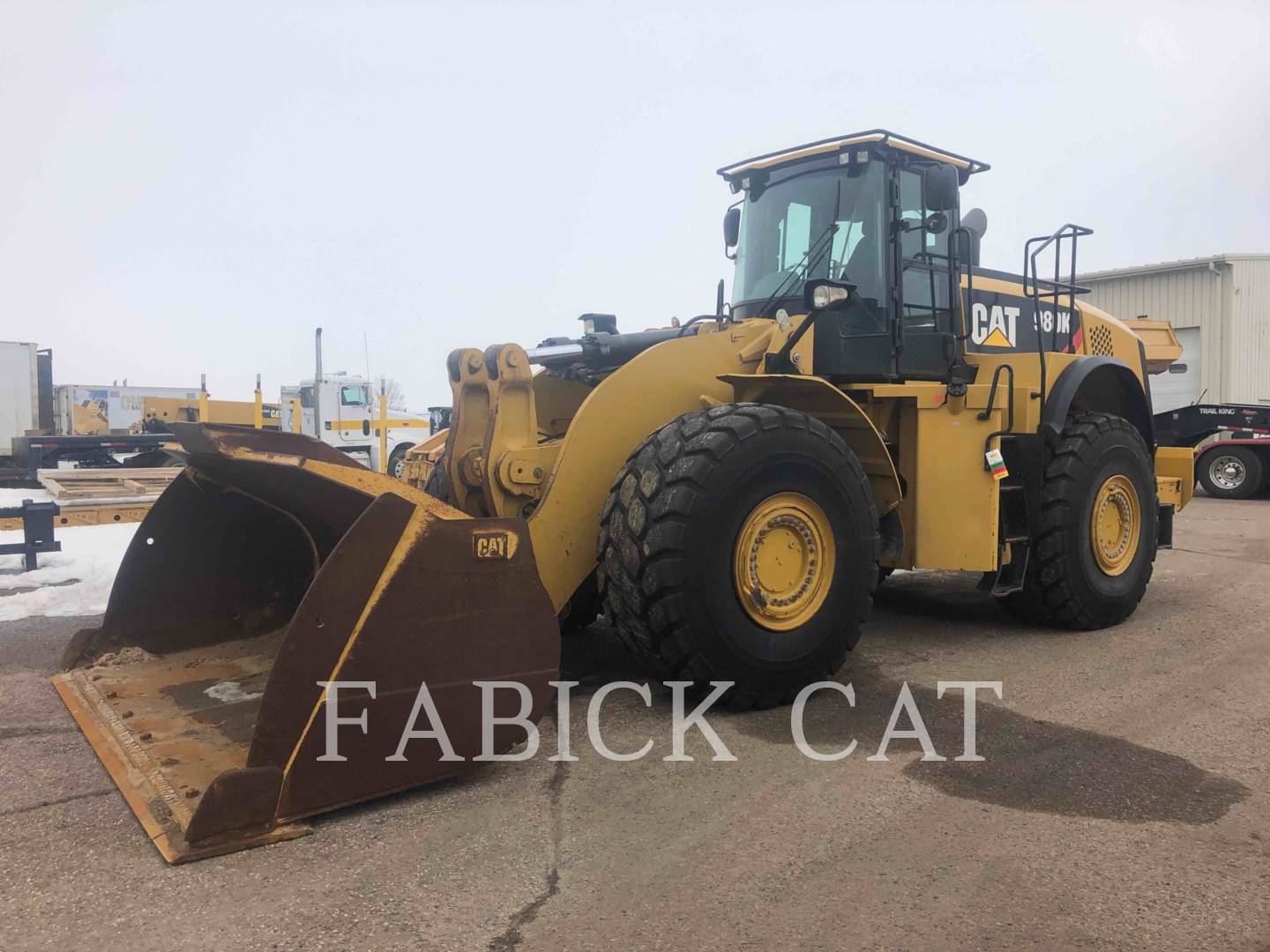 2014 Caterpillar 980K Wheel Loader