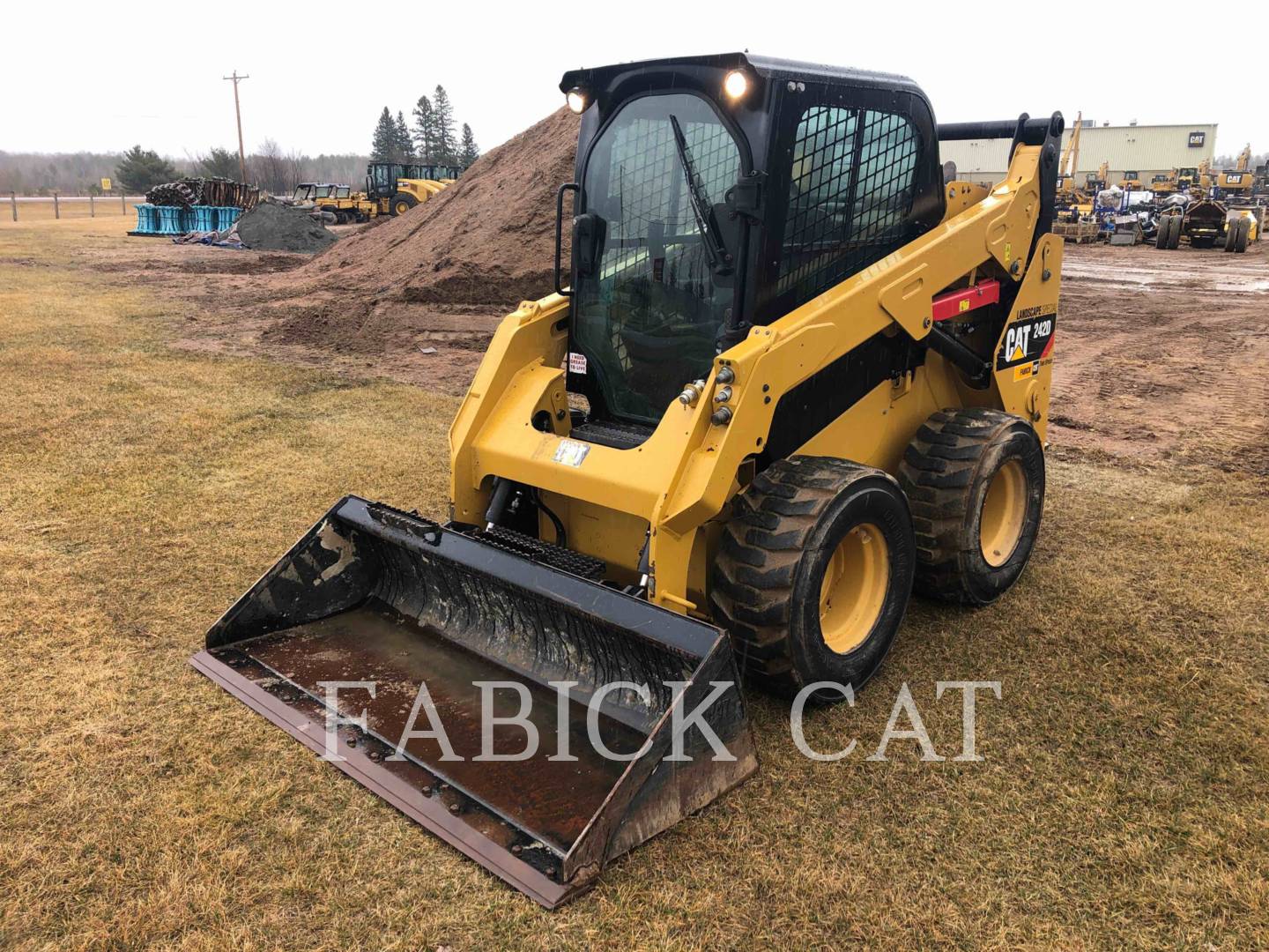 2017 Caterpillar 242D Skid Steer Loader