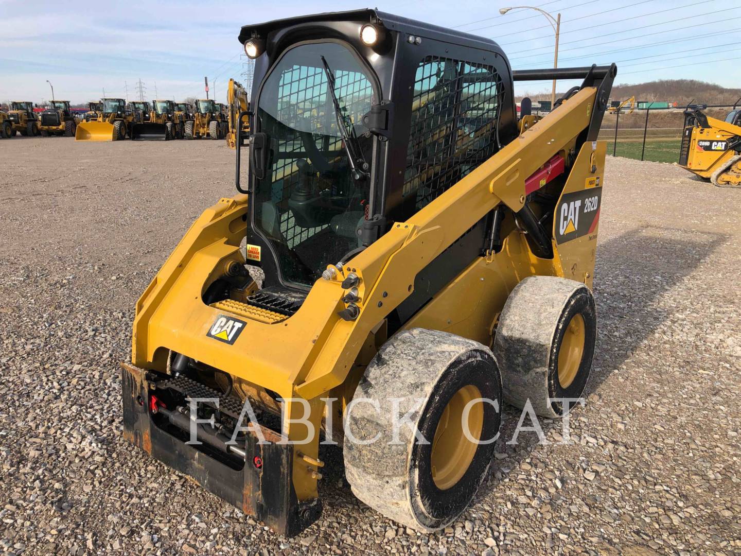 2018 Caterpillar 262D C3H2 Skid Steer Loader