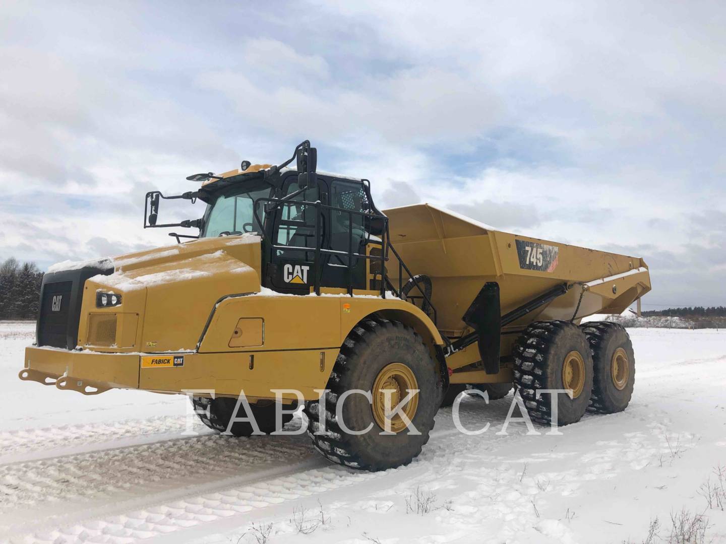 2017 Caterpillar 745-04 Articulated Truck