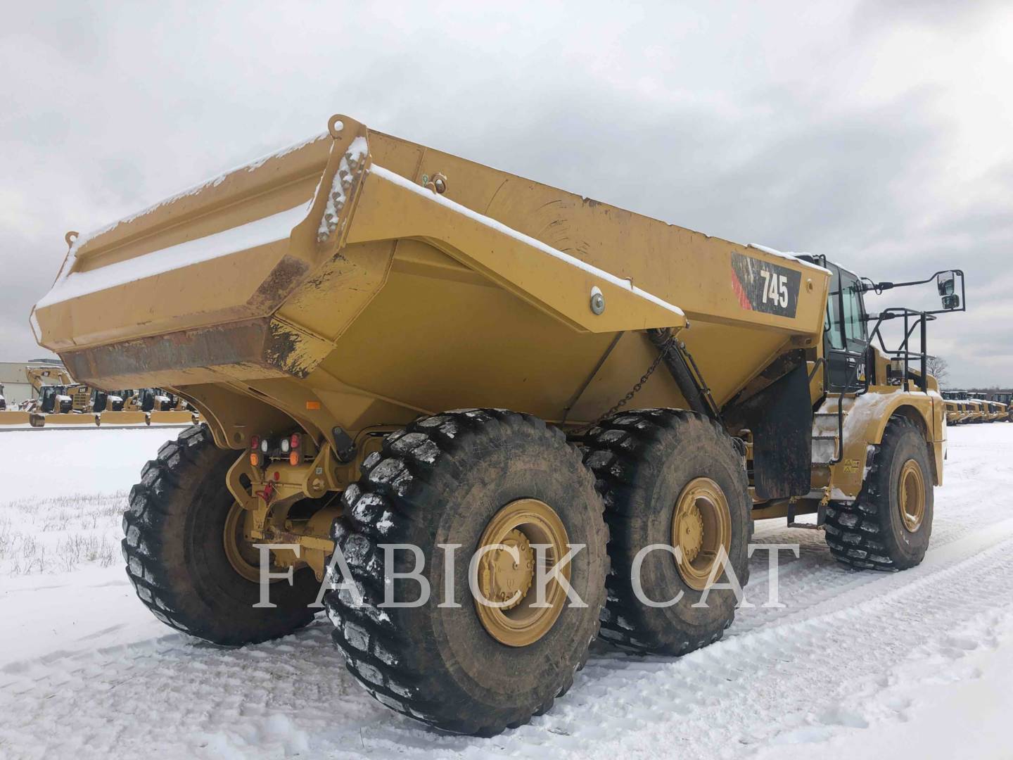 2017 Caterpillar 745-04 Articulated Truck