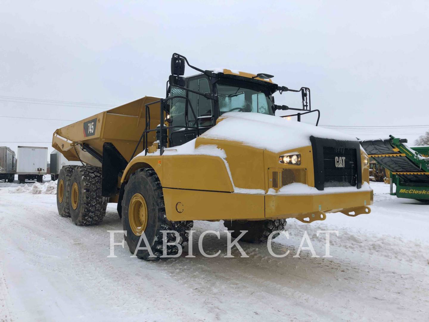 2018 Caterpillar 745-04 Articulated Truck