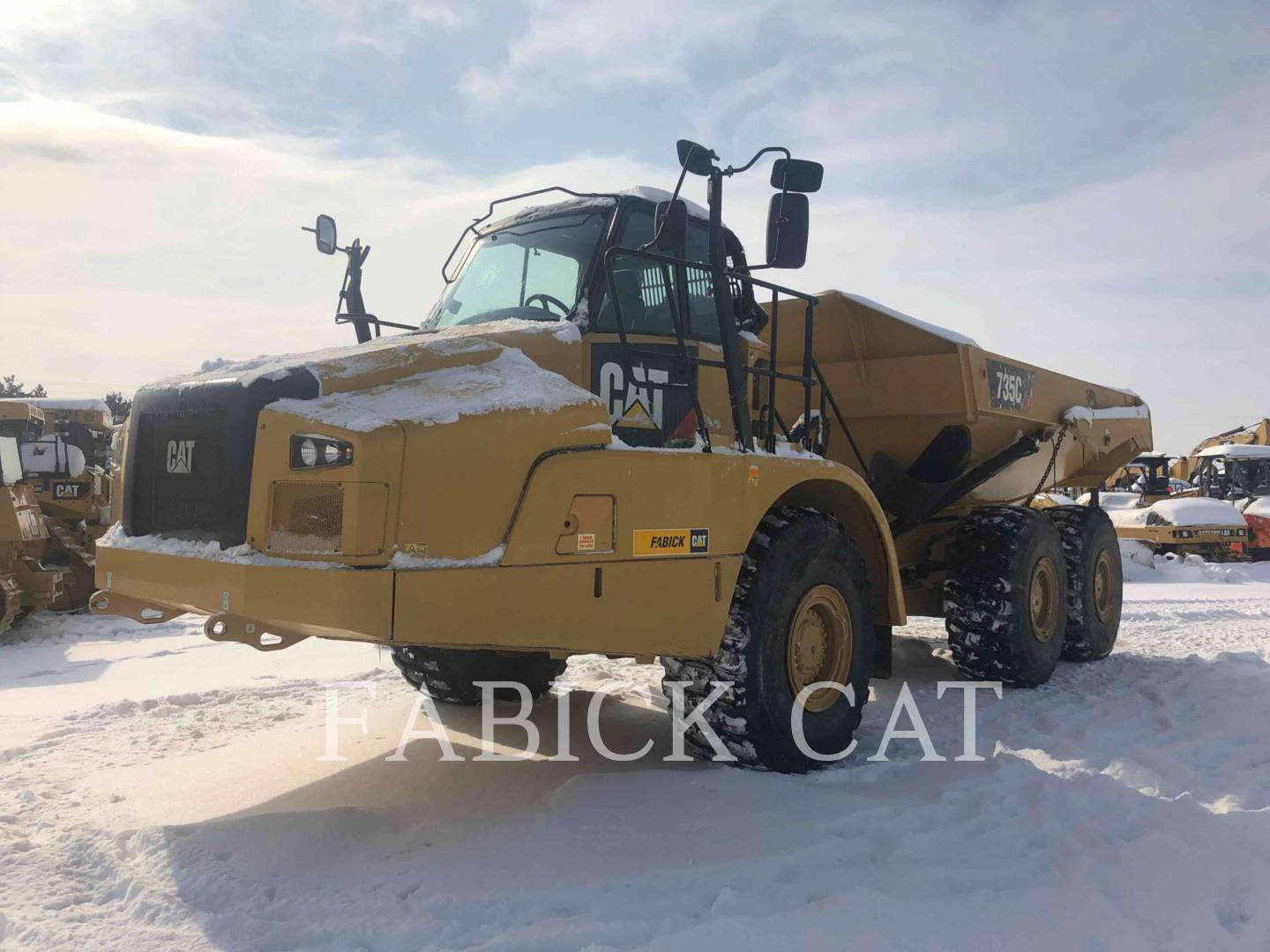 2018 Caterpillar 735C Articulated Truck