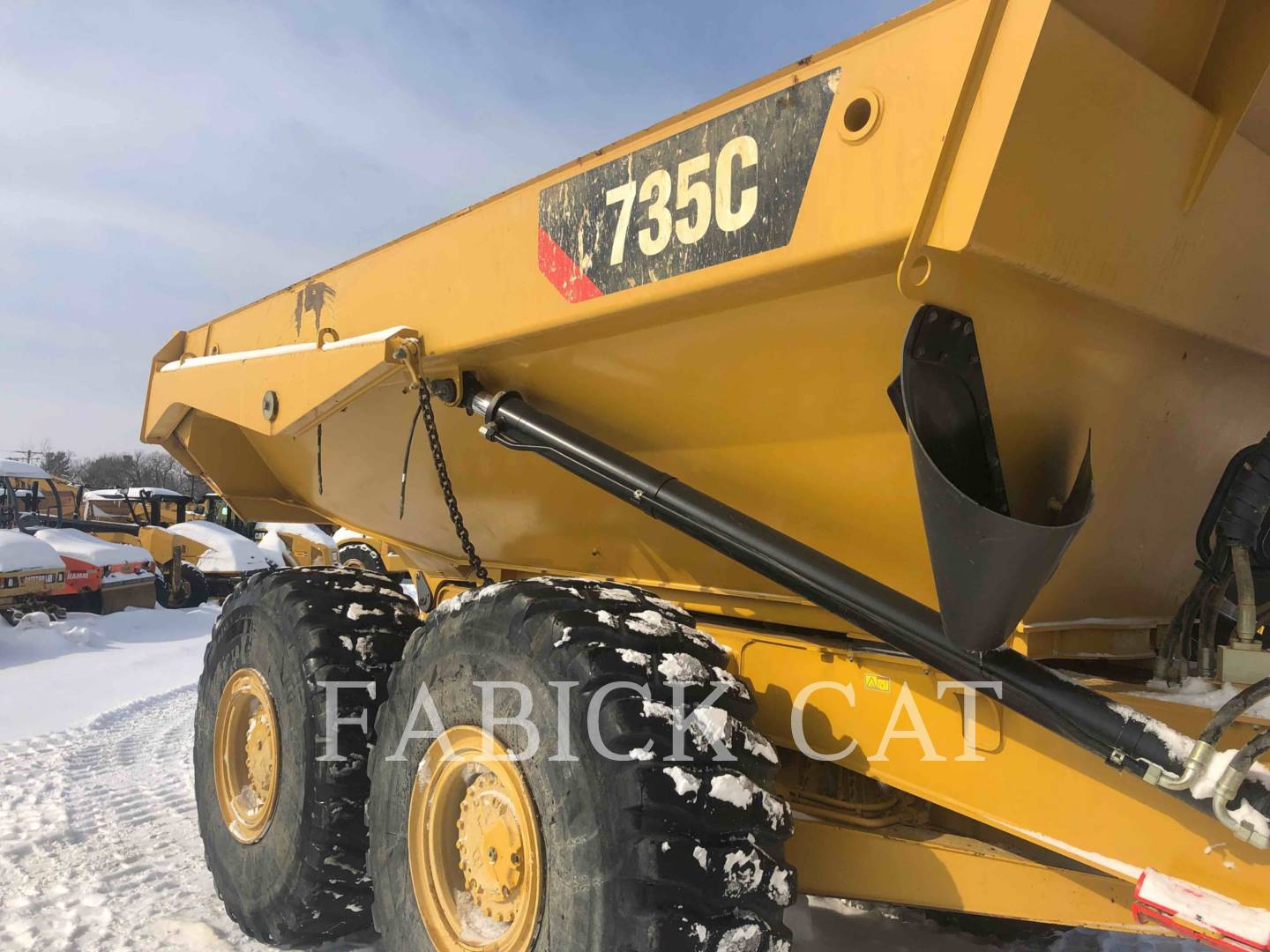 2018 Caterpillar 735C Articulated Truck