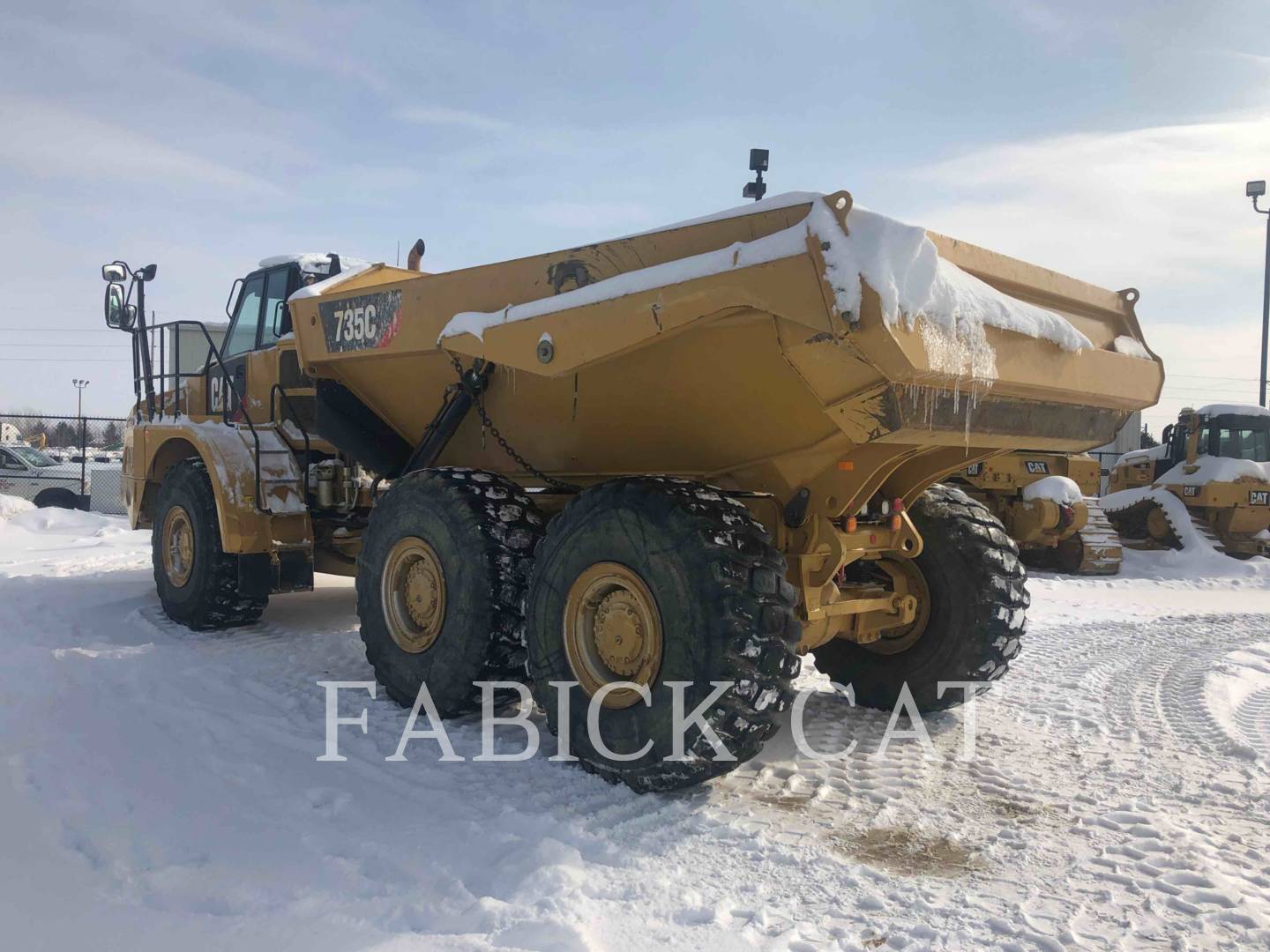 2018 Caterpillar 735C Articulated Truck