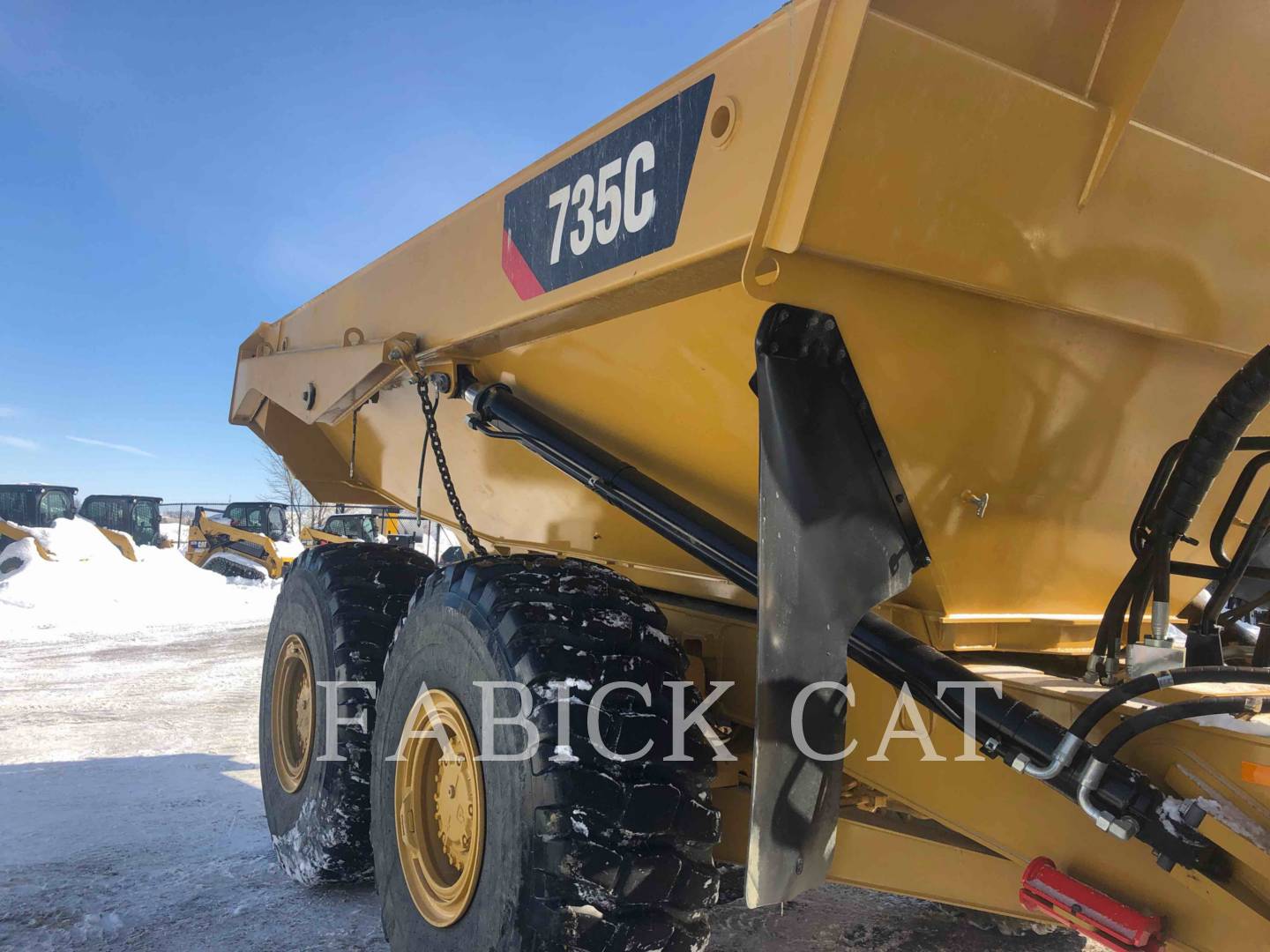 2018 Caterpillar 735C Articulated Truck