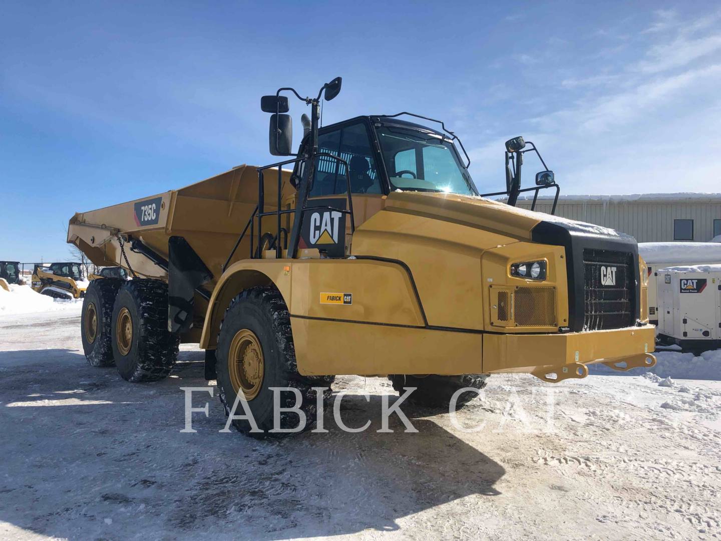 2018 Caterpillar 735C Articulated Truck