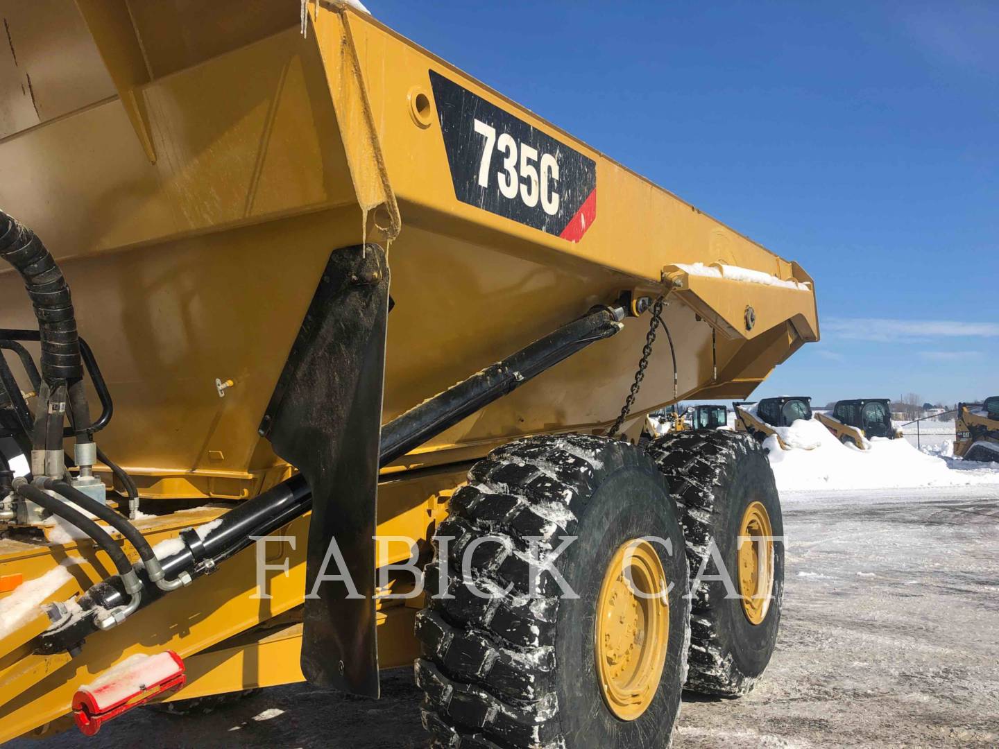 2018 Caterpillar 735C Articulated Truck