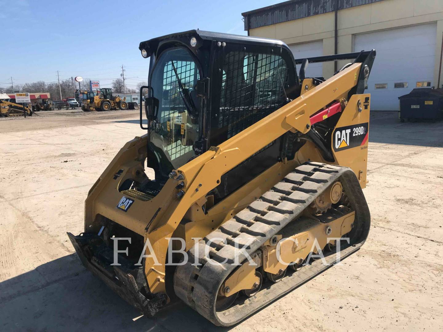 2018 Caterpillar 299D2 C3H2 Compact Track Loader