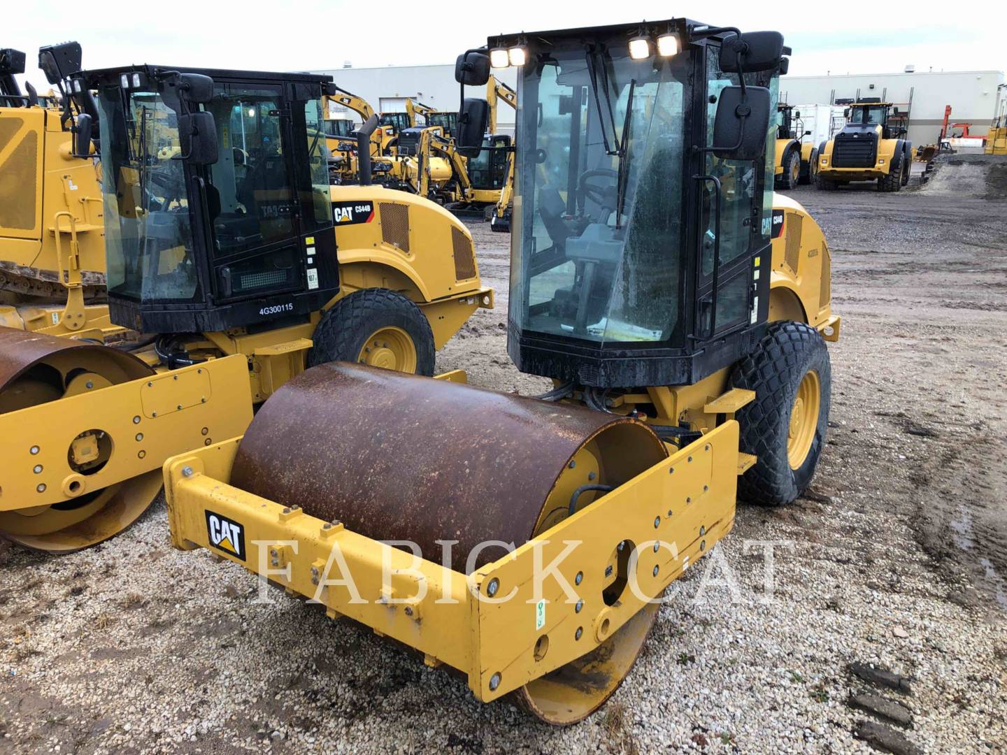 2017 Caterpillar CS44B Vibratory Single