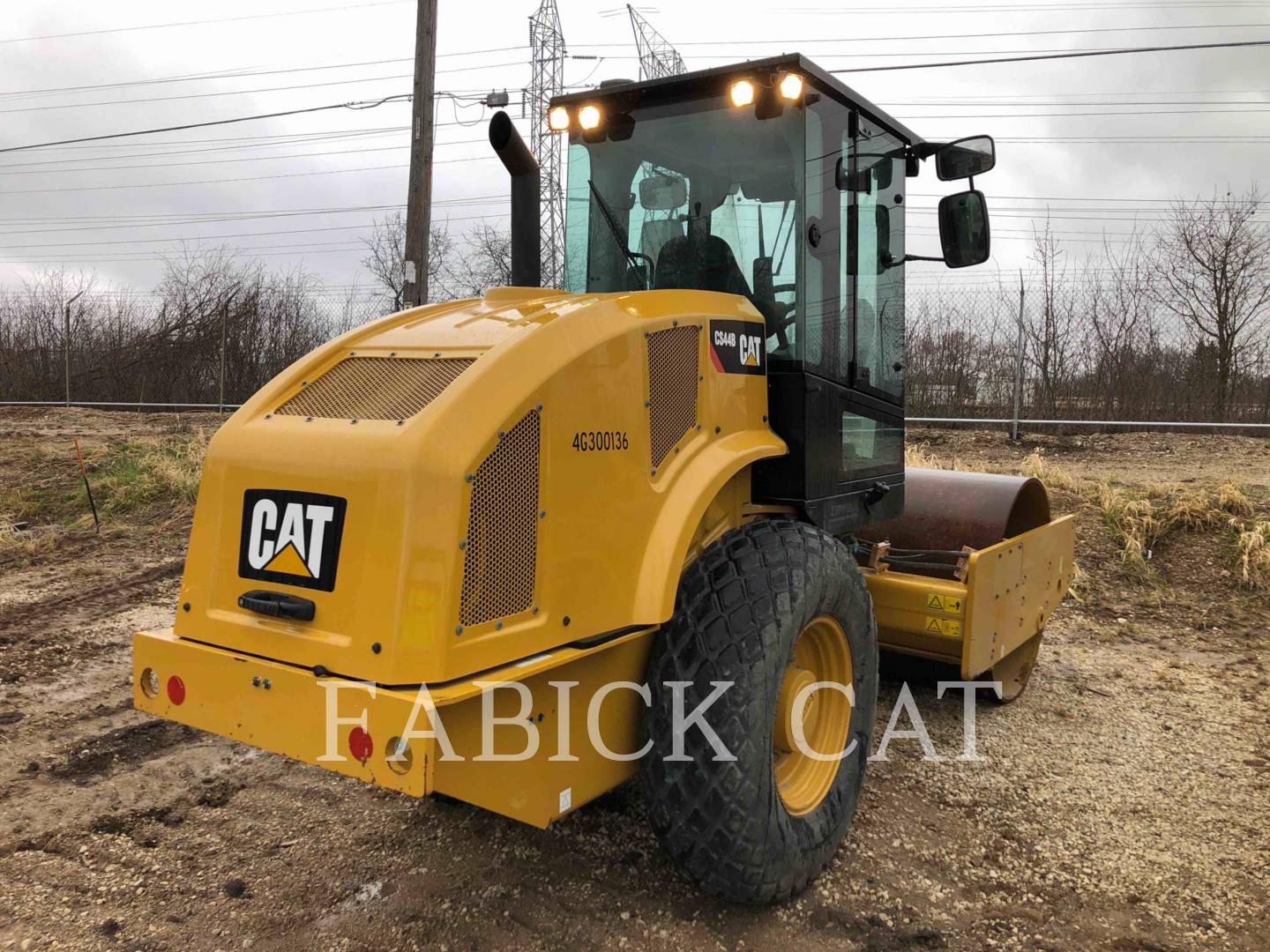 2017 Caterpillar CS44B Vibratory Single