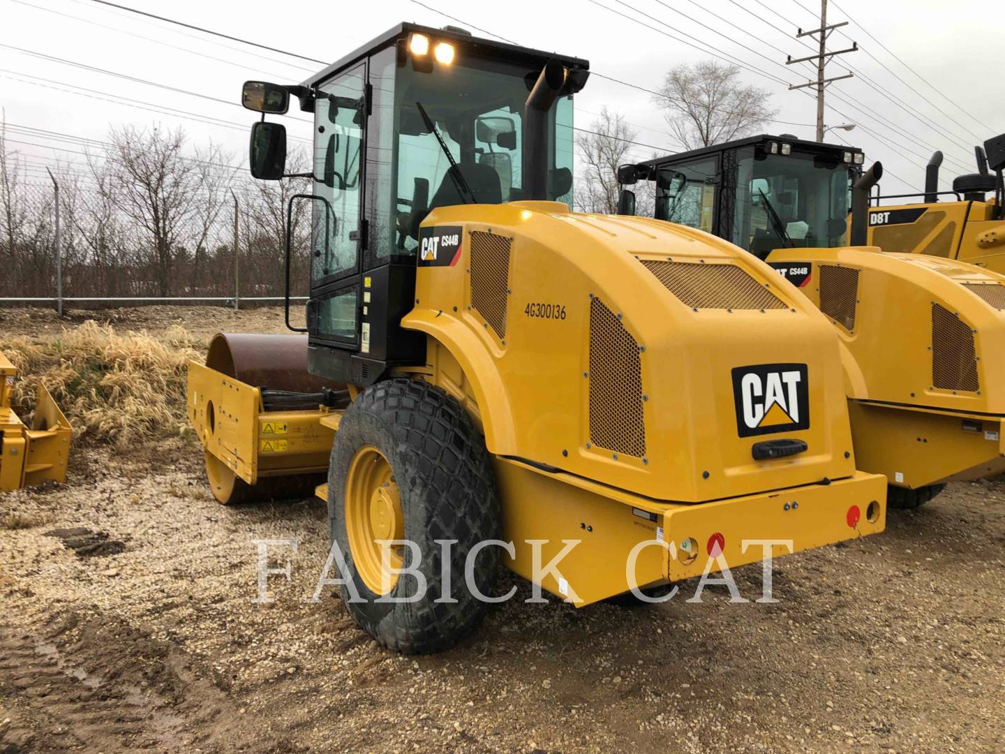 2017 Caterpillar CS44B Vibratory Single