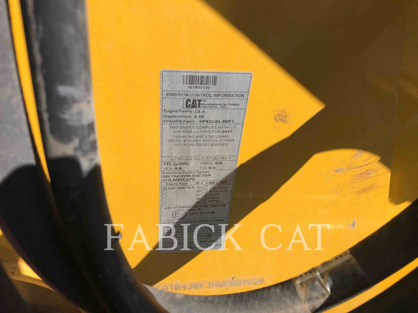 2018 Caterpillar 430F2 HT Tractor Loader Backhoe