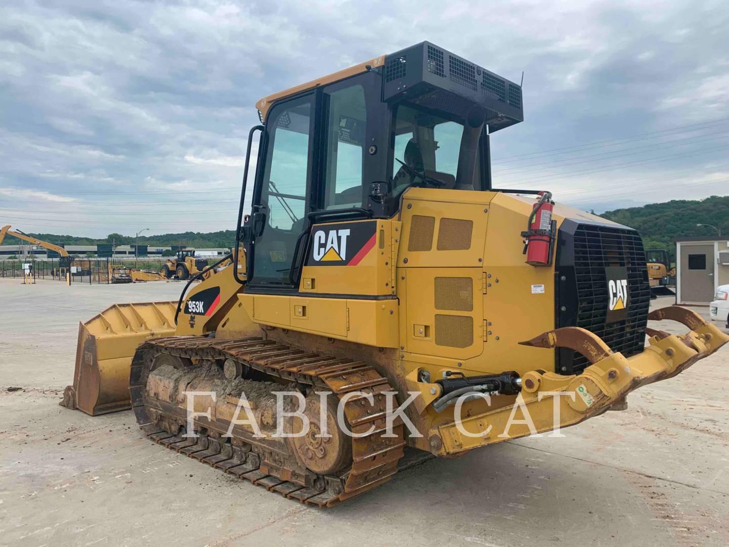 2017 Caterpillar 953K Compact Track Loader