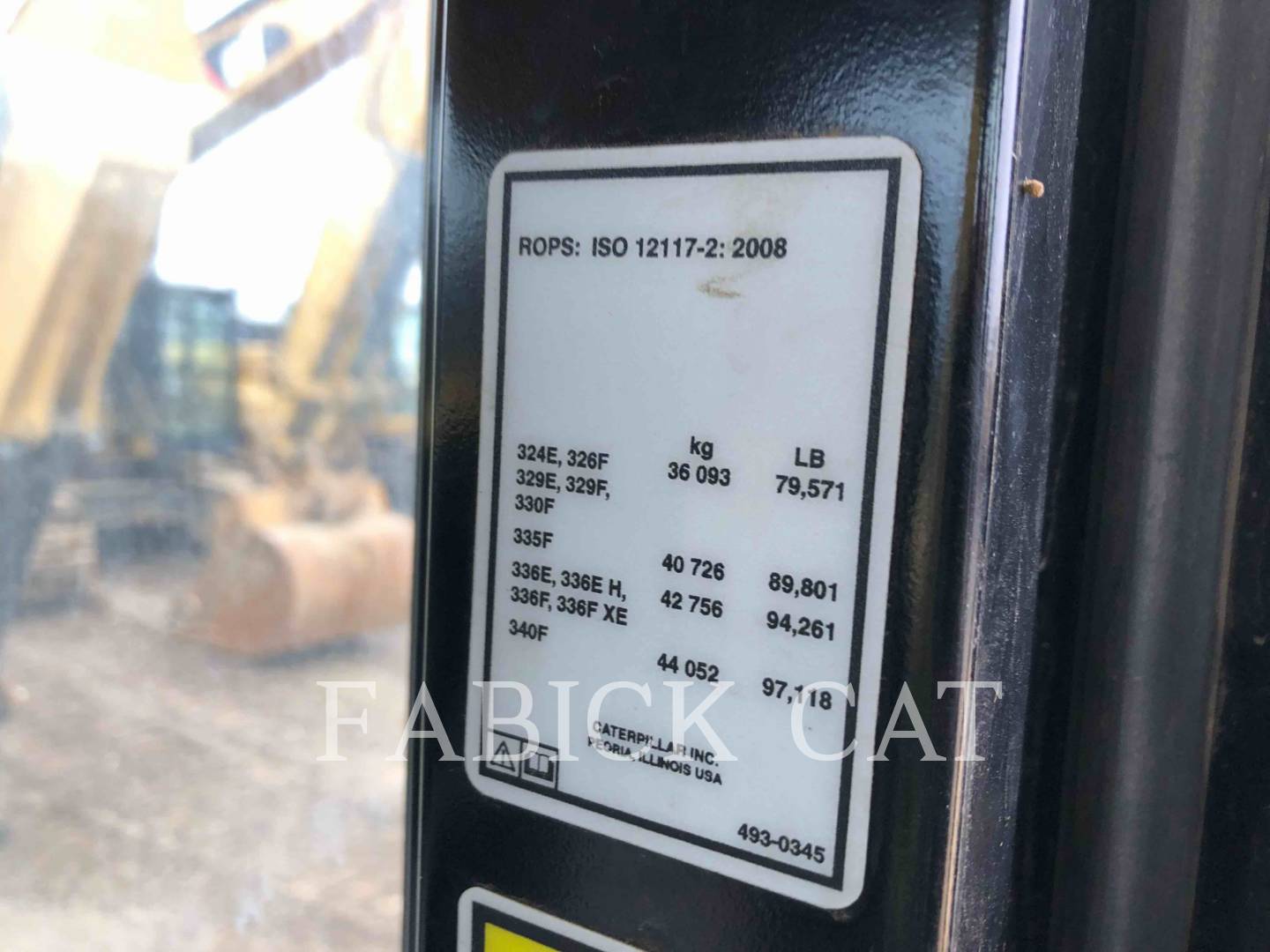 2018 Caterpillar 336F Excavator