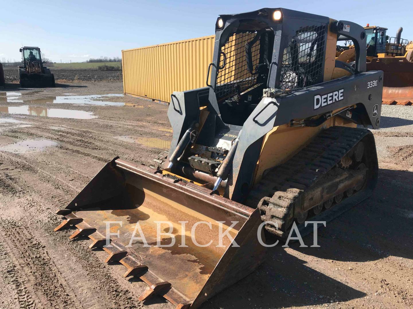 2014 John Deere 333E Compact Track Loader