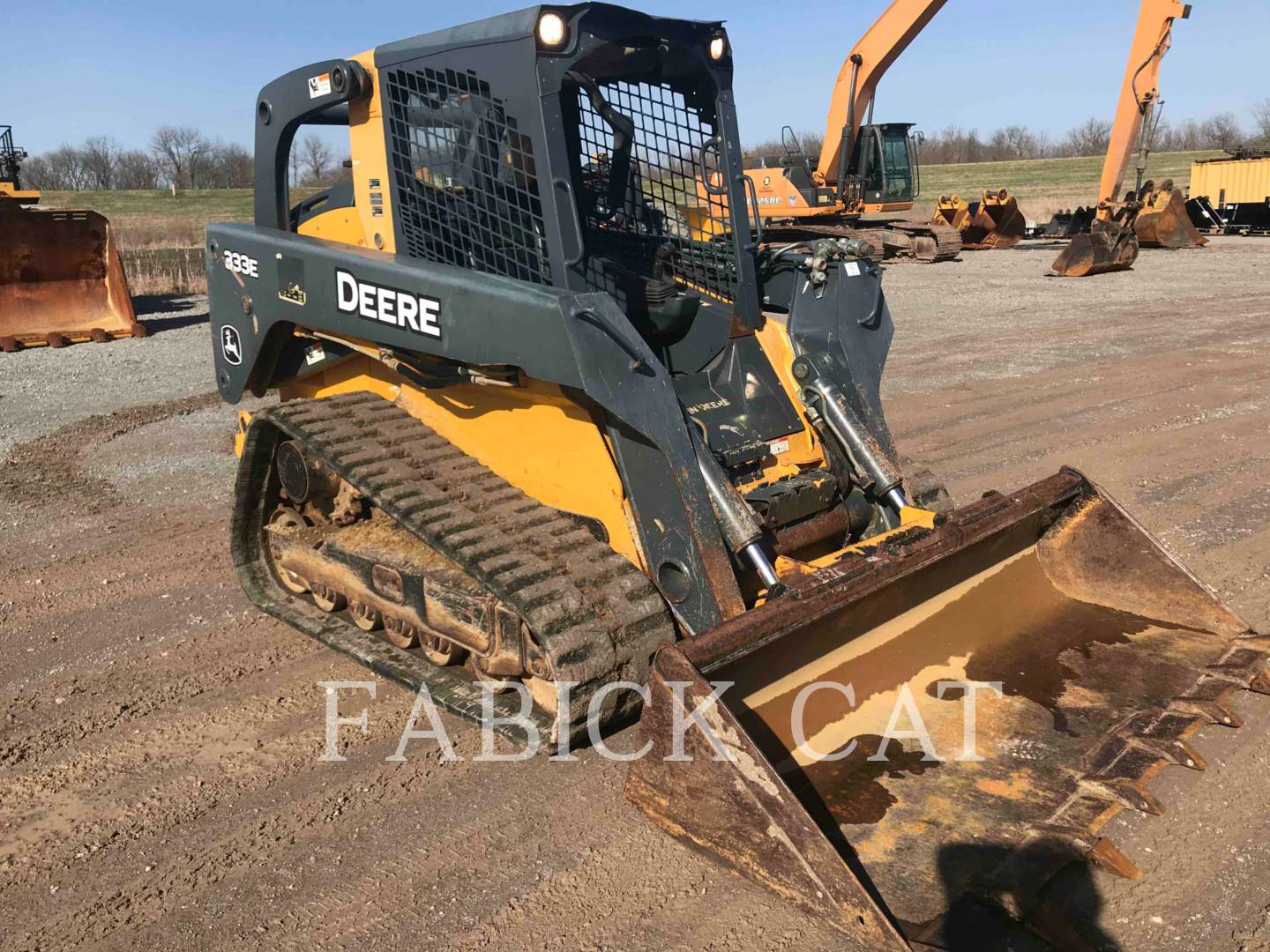 2014 John Deere 333E Compact Track Loader