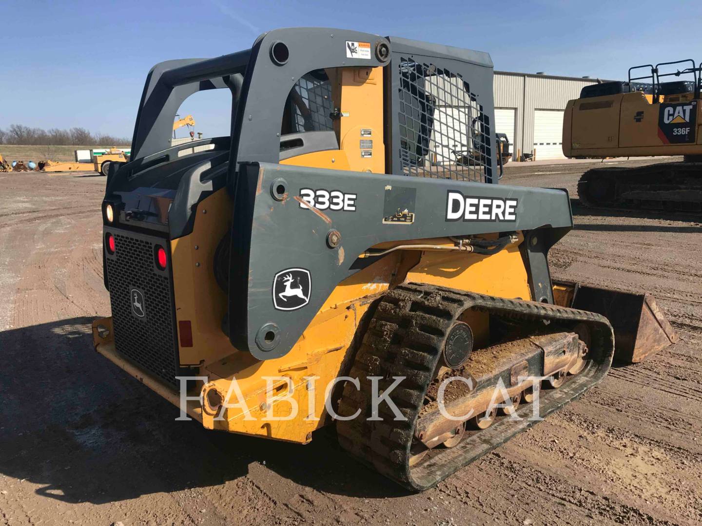 2014 John Deere 333E Compact Track Loader