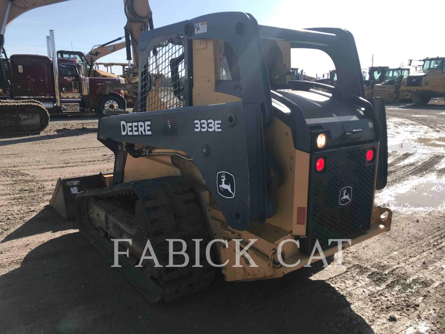 2014 John Deere 333E Compact Track Loader