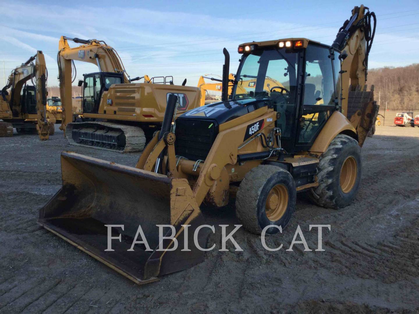 2013 Caterpillar 450F HT Tractor Loader Backhoe