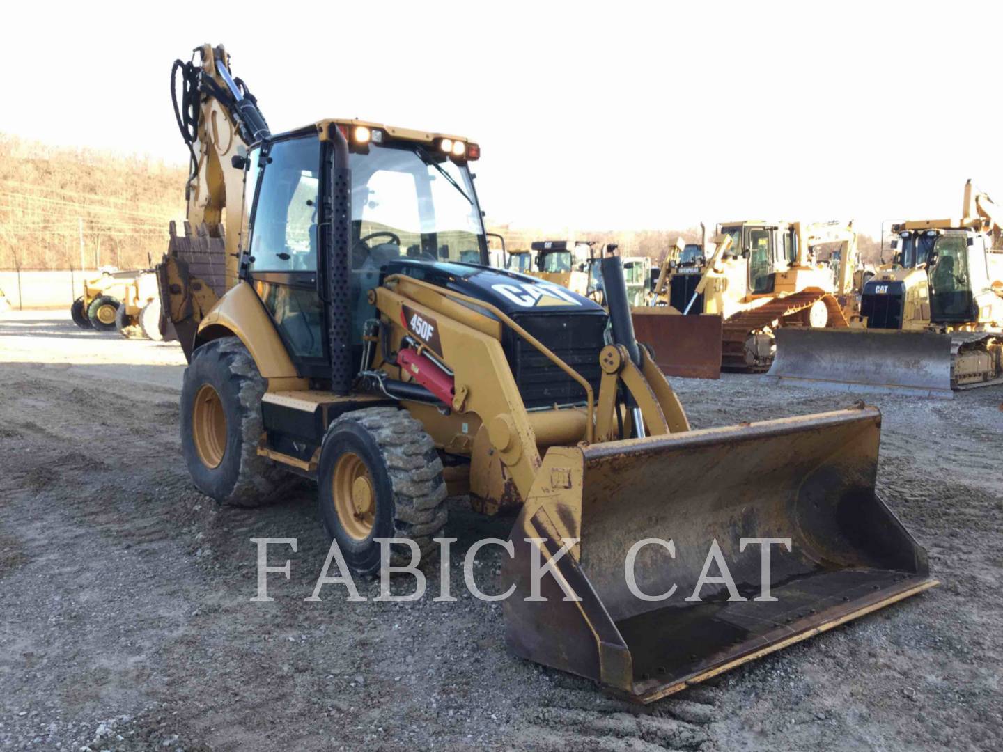 2013 Caterpillar 450F HT Tractor Loader Backhoe