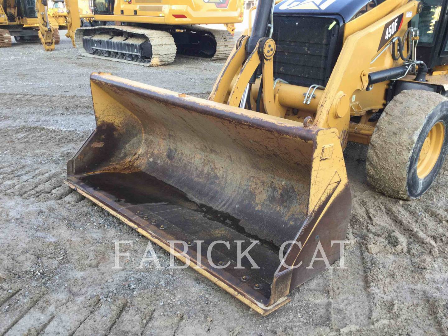 2013 Caterpillar 450F HT Tractor Loader Backhoe