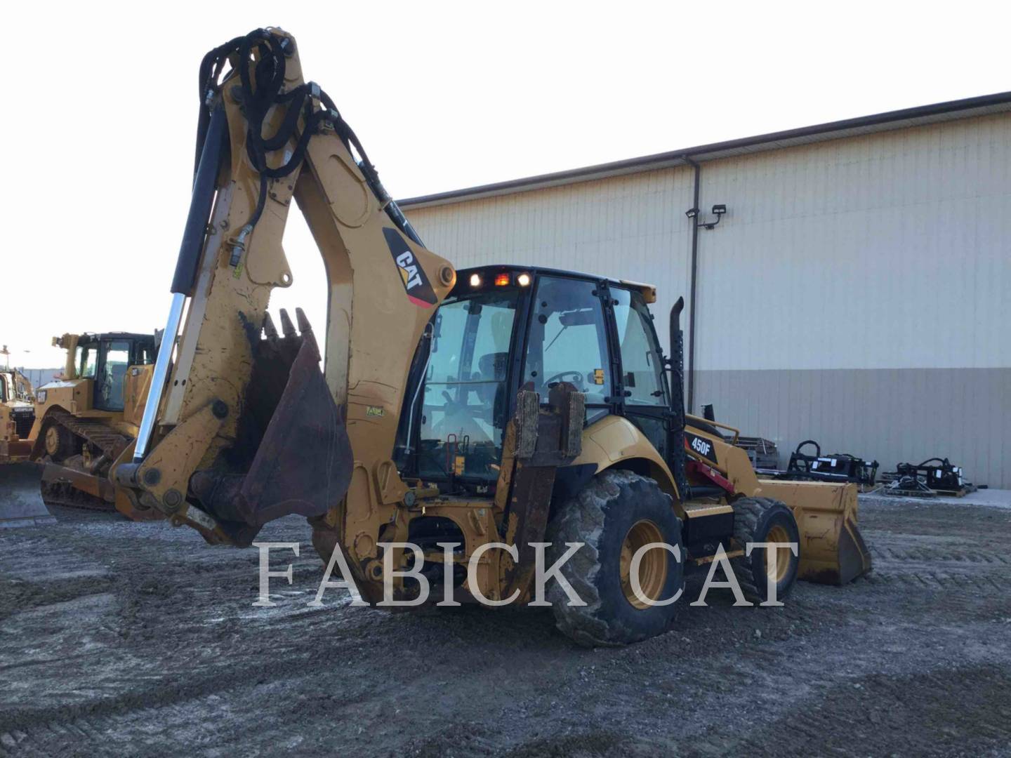 2013 Caterpillar 450F HT Tractor Loader Backhoe