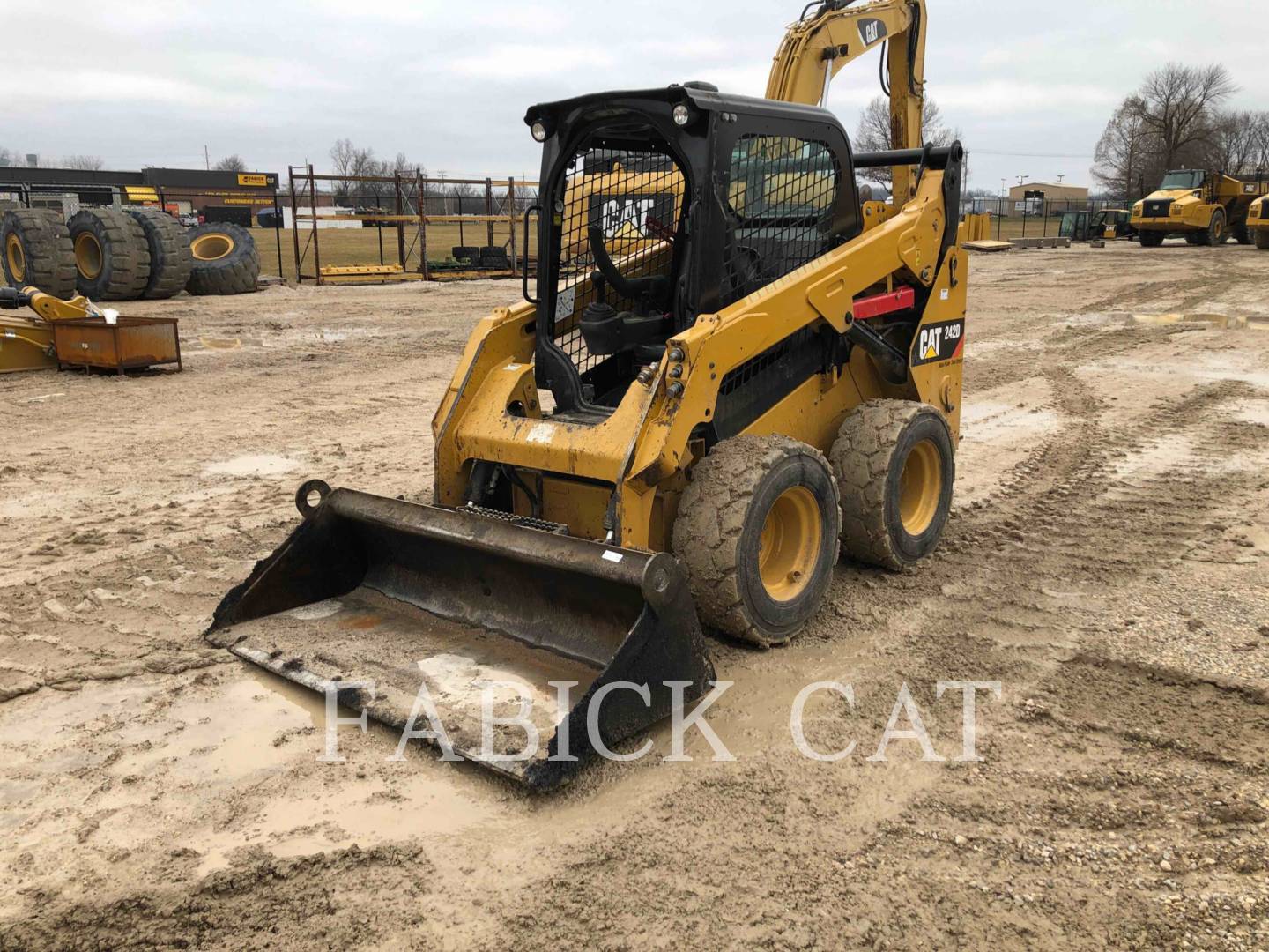 2015 Caterpillar 242D C1H3 Skid Steer Loader