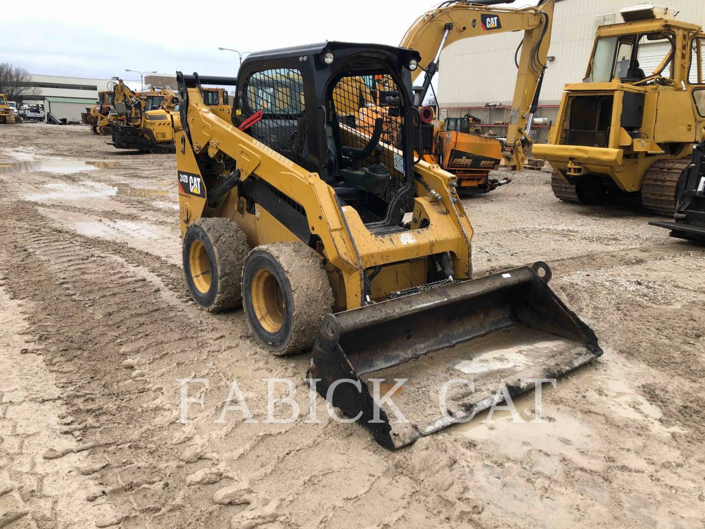 2015 Caterpillar 242D C1H3 Skid Steer Loader