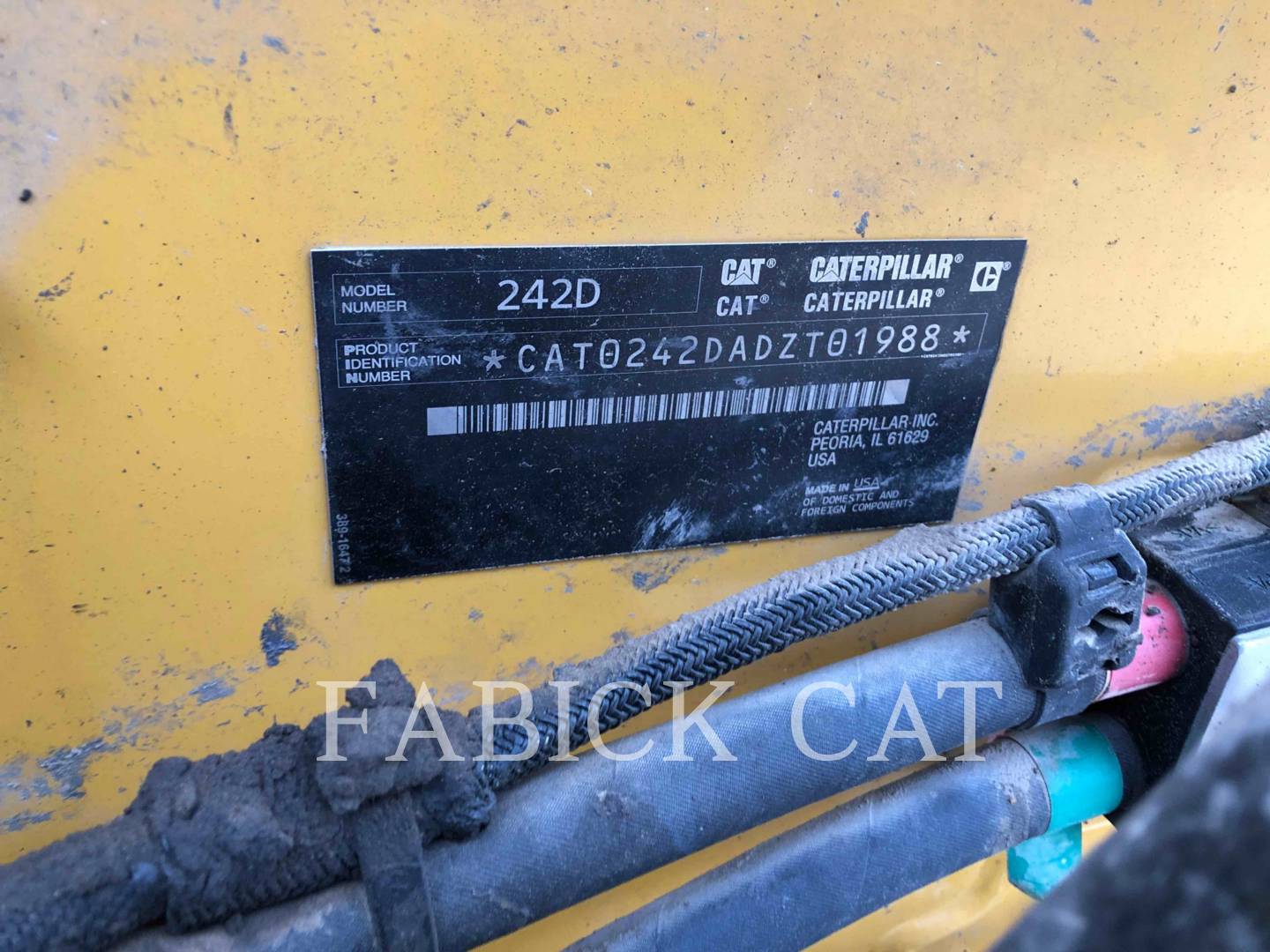 2015 Caterpillar 242D C1H3 Skid Steer Loader