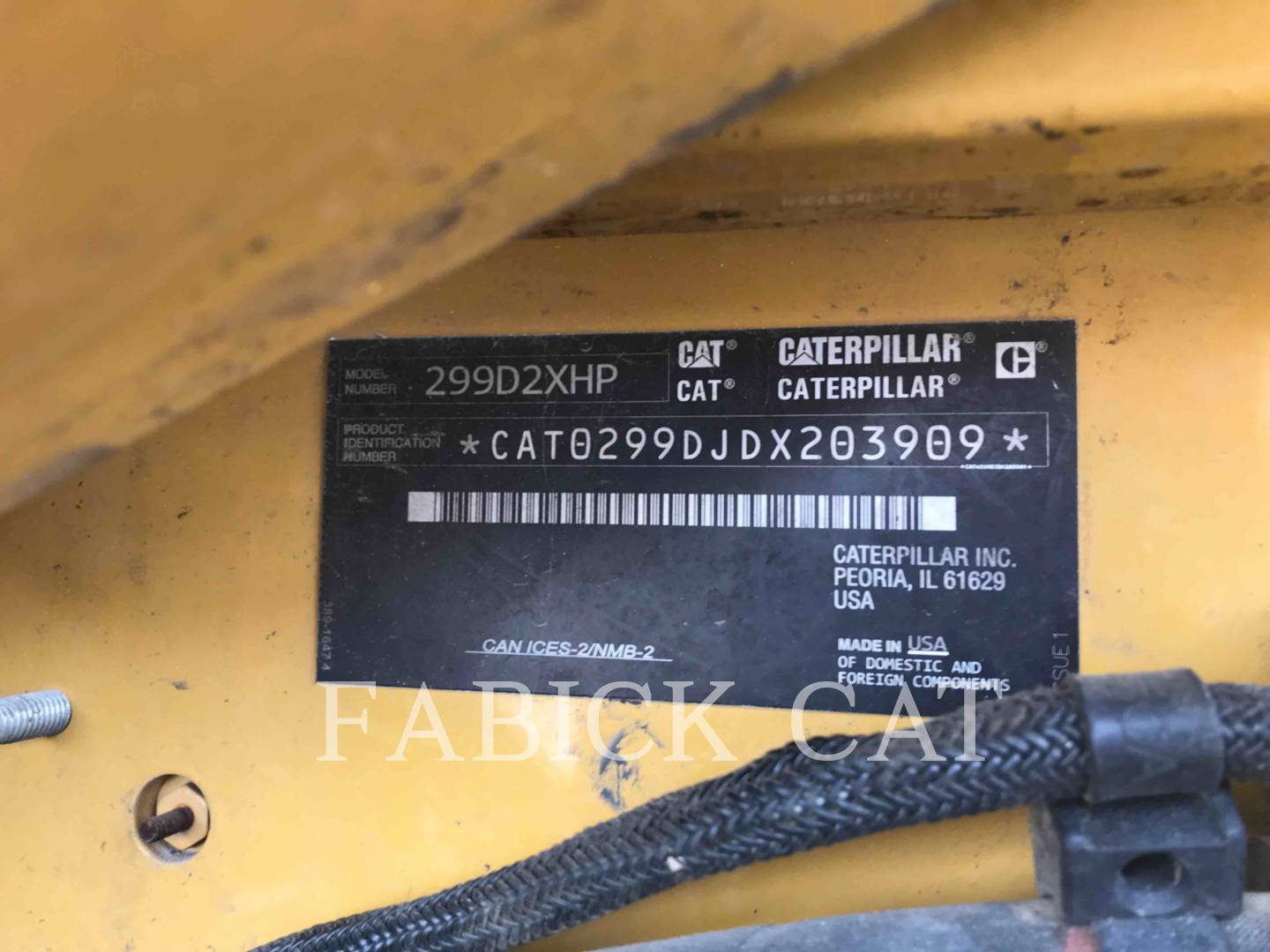 2019 Caterpillar 299D2 XHP Compact Track Loader