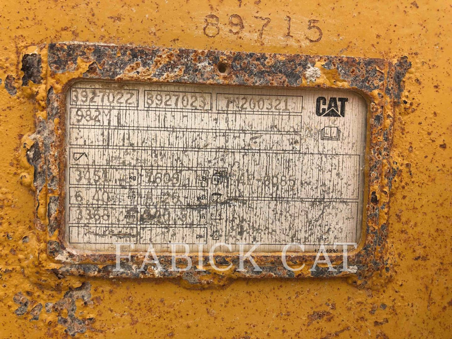 2016 Caterpillar 982M Wheel Loader