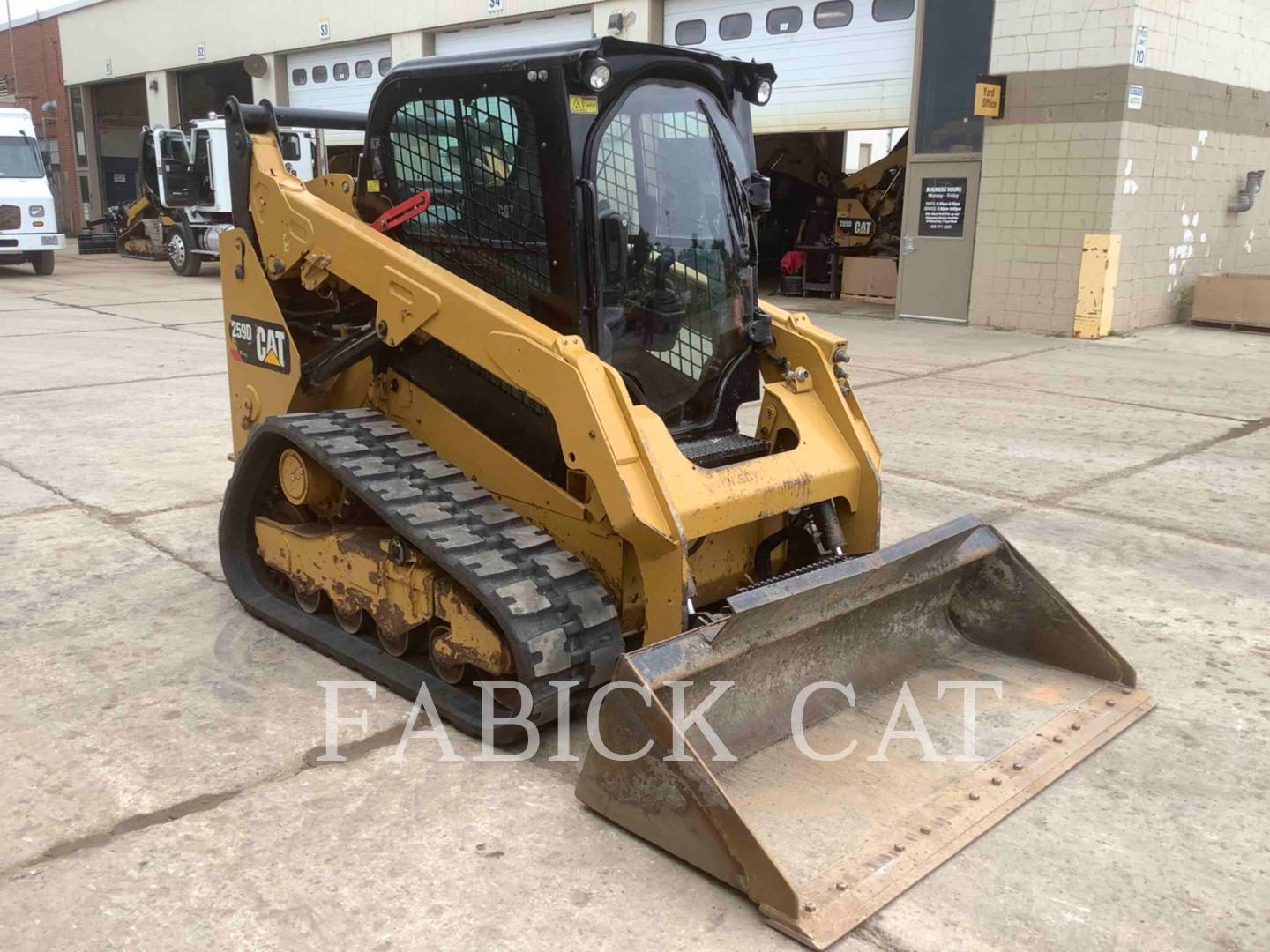 2016 Caterpillar 259D C3H2 Compact Track Loader